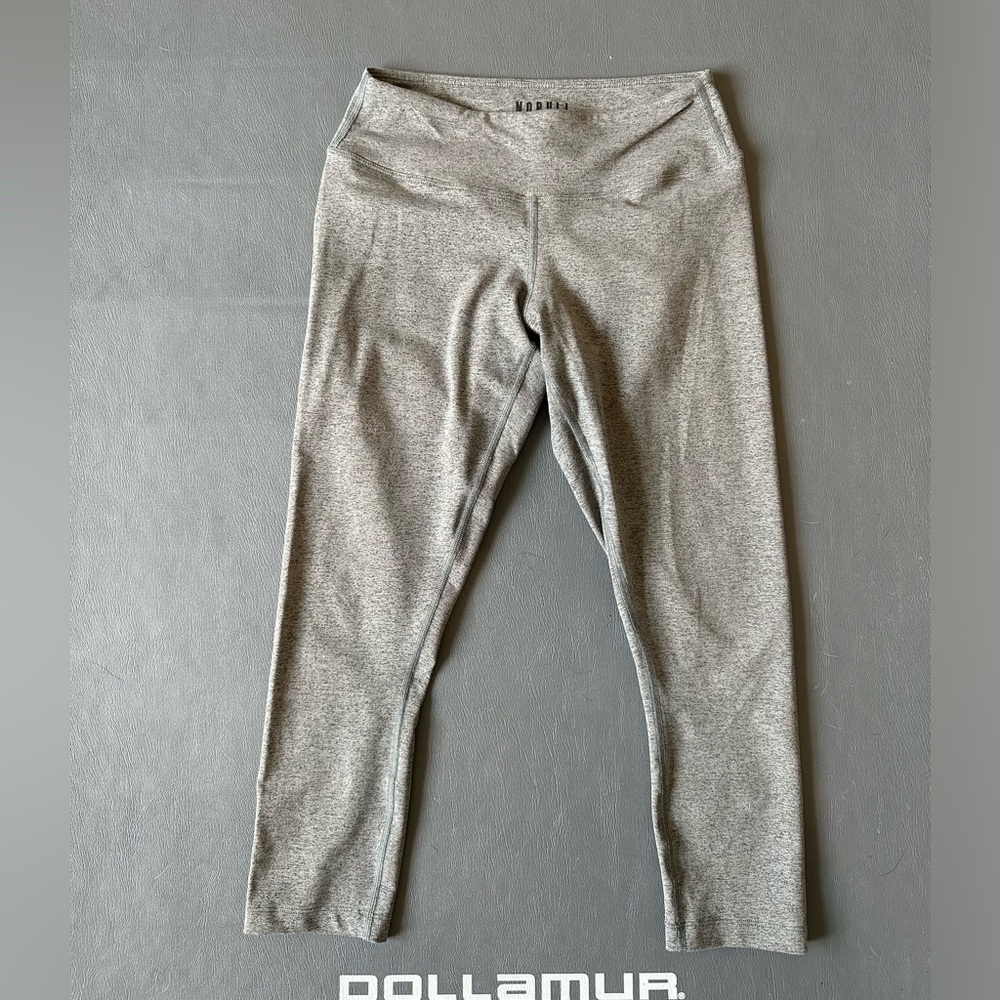 NOBULL Mid-Rise Plush Heather Tight | Size: S | Color: Grey